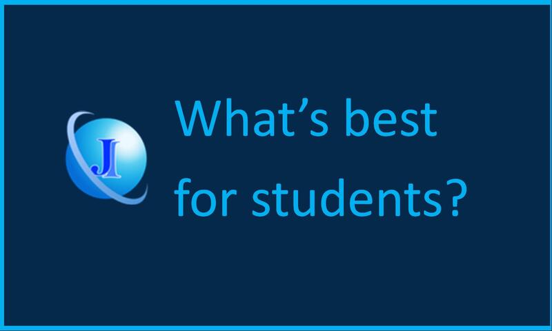 What's best for students?