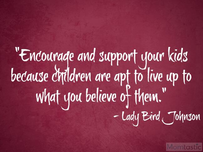 Lady Bird Johnson quote on parenting